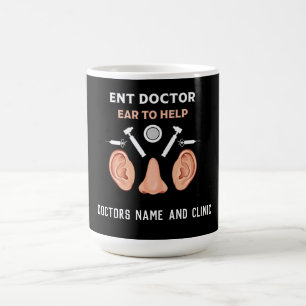 Caneca De Café ENT Otolaringology Otorhinolaringologista