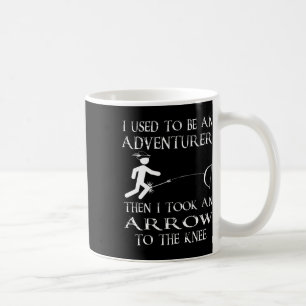 Caneca De Café Então Eu Levei Uma Flecha No Joelho Geek De Jogos