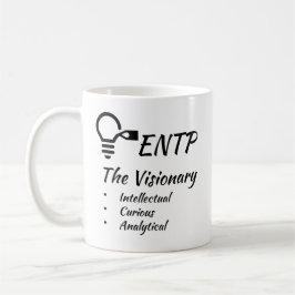 Caneca De Café ENTP MBTI Myers-Briggs Tipo Personalidade do Indic