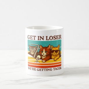 Caneca De Café Entra-te, estamos a apanhar tacos