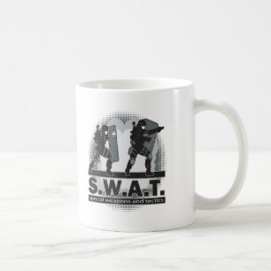 Caneca De Café Entrada da equipa SWAT