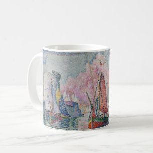 Caneca De Café Entrada do Porto de La Rochelle, Paul Signac