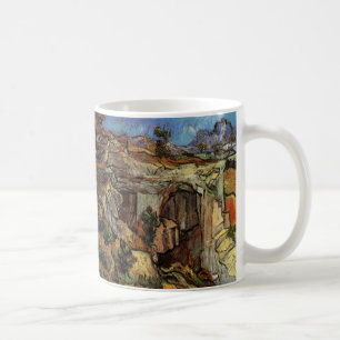 Caneca De Café Entrada no Quarry, Santo-Remy de Vincent van Gogh
