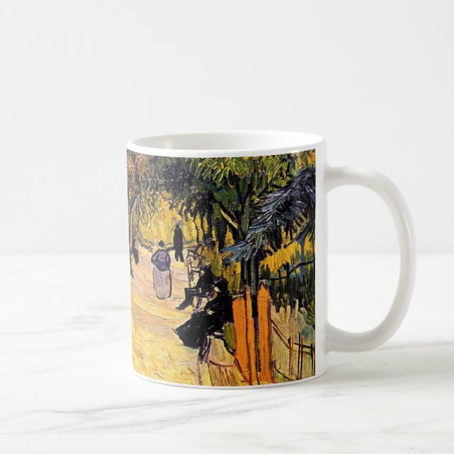 Caneca De Café Entrada num Parque Público em Arles. (Direita)
