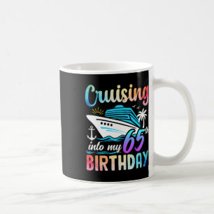 Caneca De Café Entrando Em Meu 65º Aniversário 65 Anos De Idade A