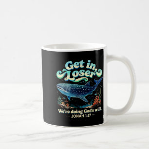 Caneca De Café Entre, estamos fazendo a vontade de Deus jonás 1_1