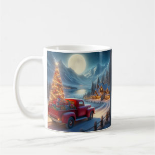 Caneca De Café Entrega da Véspera de Natal Mágica