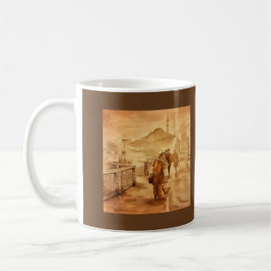 Caneca De Café Entrega De Iogurte Em Istambul, Pintura Histórica