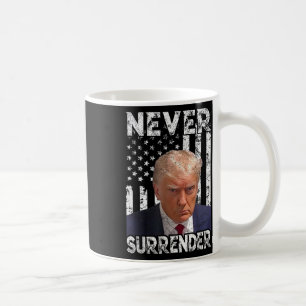 Caneca De Café Entregue Trump Mug Shot 2024 American Flag Women