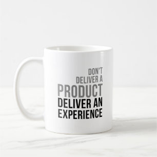 Caneca De Café Entregue uma experiência