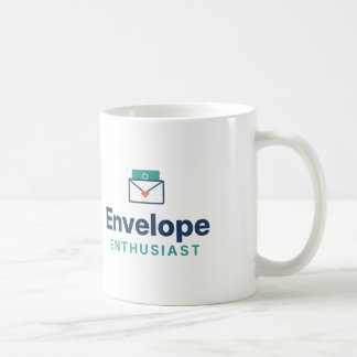 Caneca De Café Entusiasta de Envelope de Orçamento de Envelope de