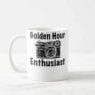 Caneca De Café Entusiasta de Hora - Fotógrafo Fotografia Divertid