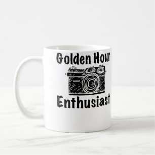 Caneca De Café Entusiasta de Hora - Fotógrafo Fotografia Divertid
