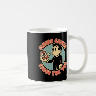 Caneca De Café Entusiasta de Jogos Retrô Estilo Vintage 90