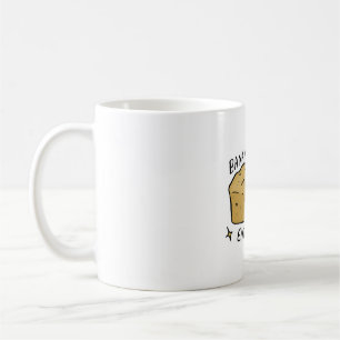 Caneca De Café Entusiasta de Pão de Banana