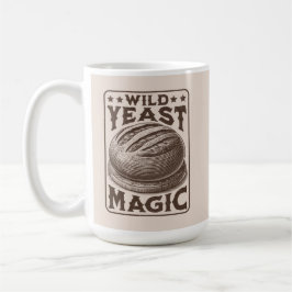 Caneca De Café Entusiasta de produção de pão de levedura mágica s