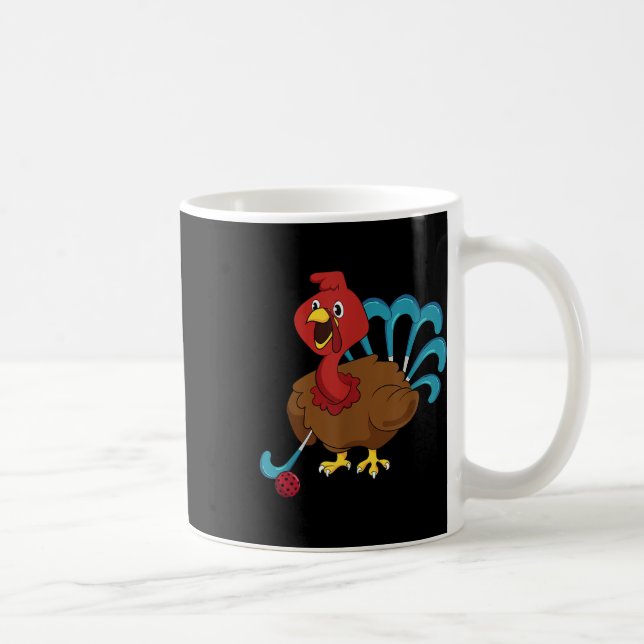 Caneca De Café Entusiasta do Hóquei de Campo Defensor Dia de Ação (Direita)