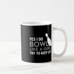 Caneca De Café Entusiasta do jogador de Boliche engraçada Jogador