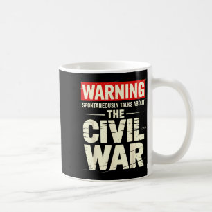 Caneca De Café Entusiasta engraçado da Guerra Civil