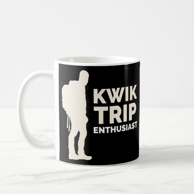 Caneca De Café Entusiasta Kwik Trip (Esquerda)