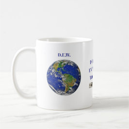CANECA DE CAFÉ ENTUSIASTAS DE MADEIRA FLUTUANTE MUNDO A FORA. CAN