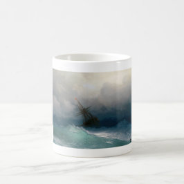 Caneca De Café Envie na tempestade tormentoso do seascape de Ivan