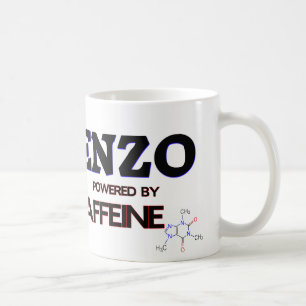 Caneca De Café Enzo pôr pela cafeína