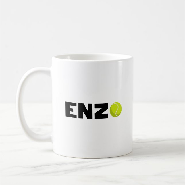 Caneca De Café Enzo Tênis (Esquerda)