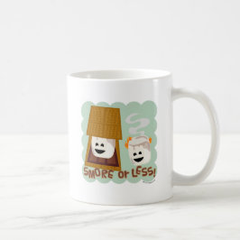 Caneca De Café Epic Cute Smore ou menos diversão Comida