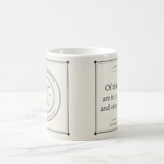 Caneca De Café Epictetus Em Nosso Poder Dicotomia de Controle