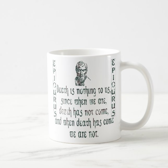 Caneca De Café Epicurus (Direita)
