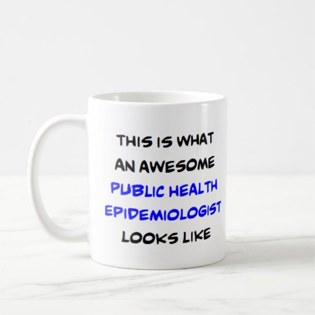 Caneca De Café epidemiologista de saúde pública, incrível (Esquerda)