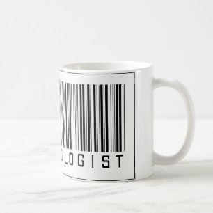 Caneca De Café Epidemiologista do código de barras