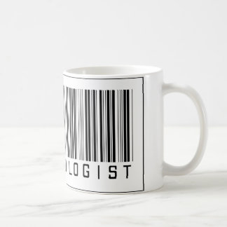 Caneca De Café Epidemiologista do código de barras