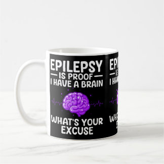 Caneca De Café Epilepsia Para Homens Mulheres Crianças Epiléptico