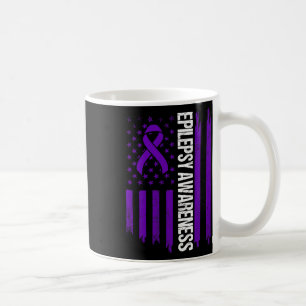Caneca De Café Epilepsia Sensibilização Sobrevivência do Guerreir