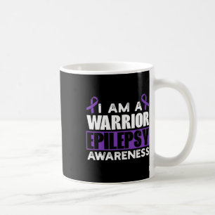 Caneca De Café Epilepsia Warritor Epilepsia Perturbação Convulsõe
