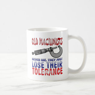 Caneca De Café Epitáfio velho dos operadores