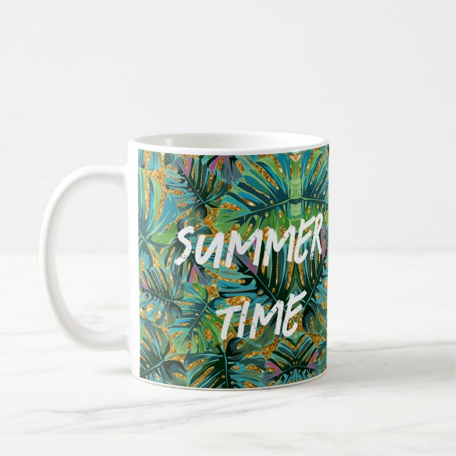 Caneca De Café época de verão (Esquerda)