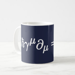 Caneca De Café Equação de Dirac Ciência Equações Matemáticas Cane
