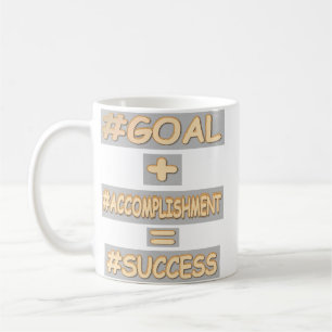 Caneca De Café "EQUAÇÃO DE SUCESSO" Design. Comprar Agora