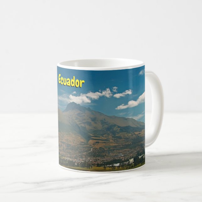 Caneca De Café Equador (Frente Esquerda)