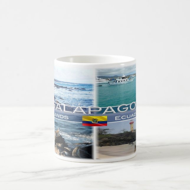 Caneca De Café Equador - Ilhas Galápagos - (Centro)