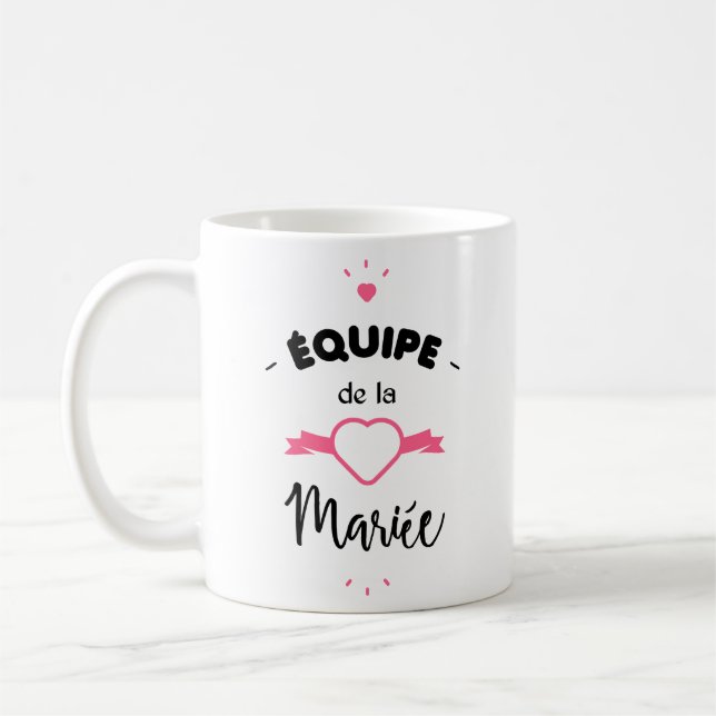 Caneca De Café Equipa do mariée (Esquerda)