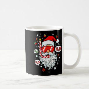 Caneca De Café Equipamento de mergulho Santa Engraçado Presente d