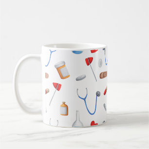 Caneca De Café Equipamento hospitalar e clínico, médico ou mug de