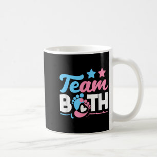 Caneca De Café Equipe ambos gêmeos revelação do sexo festa rosa a
