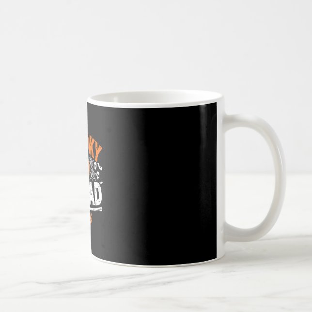 Caneca De Café Equipe assustadora de Halloween familiar combinand (Direita)
