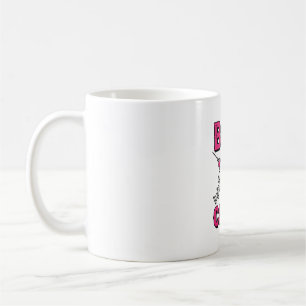 Caneca De Café Equipe Boo Enfermeira Fantasma Design Vetorial Hal