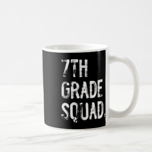 Caneca De Café Equipe da 7ª Série de Volta às Aulas Aluno Profess